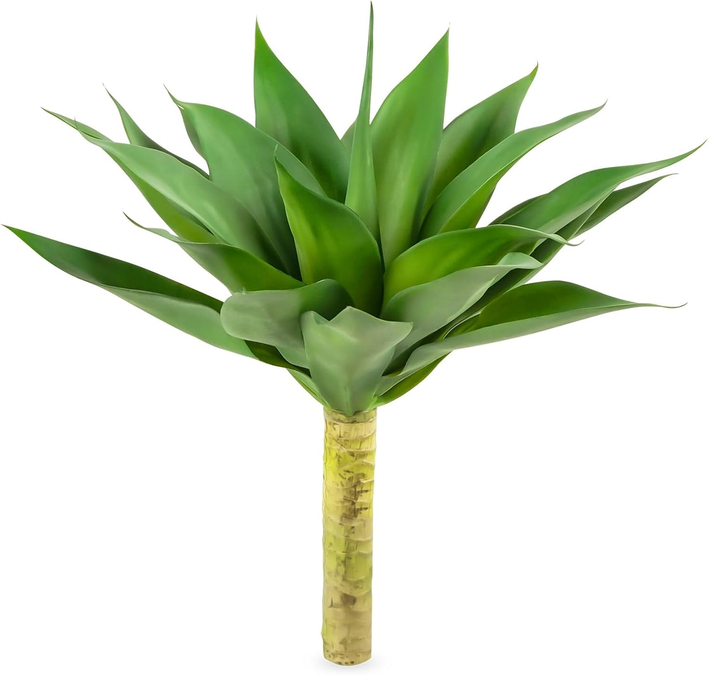 Velener Artificial Agave Plant Set, 28 Inch, Faux Aesthetic Plants for Home Decor, Realistic UV Resistant Fake Agave Plants Without Pot, Set of 2
