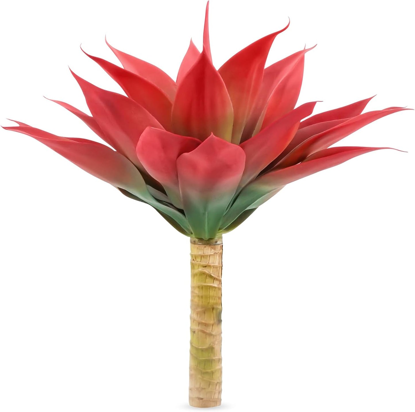 Velener Artificial Agave Plant Set, 28 Inch, Faux Aesthetic Plants for Home Decor, Realistic UV Resistant Fake Agave Plants Without Pot, Set of 2